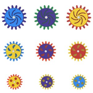 magnetic gear wall gears