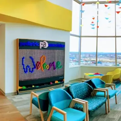 litezilla 8x5 installed on wall